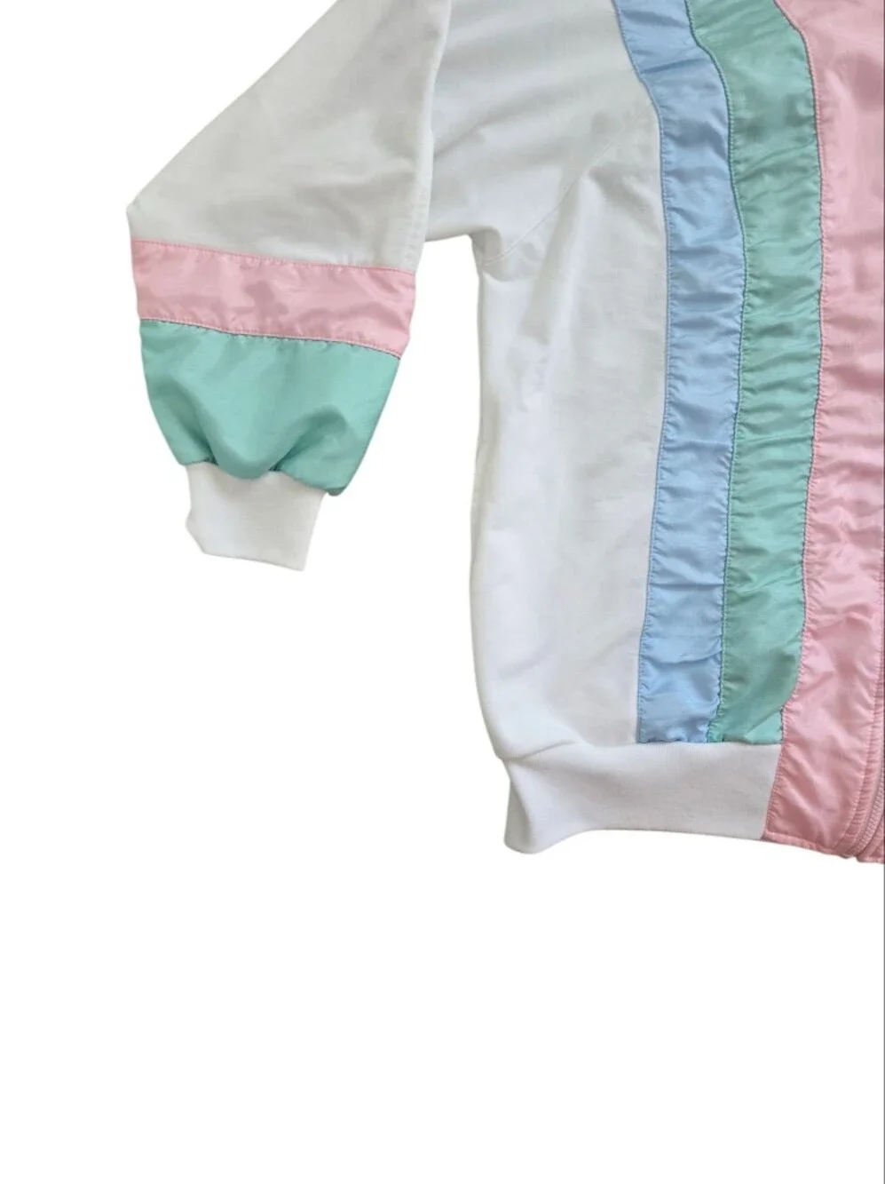 Vintage San Francisco Sports '80s Pastel Full-Zip Jacket, Size Medium